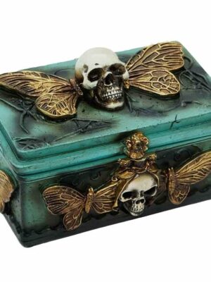 Box Skull Butterfly 14x10.5x8