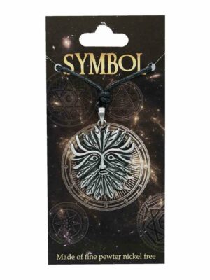Pewter Pendant Green Man