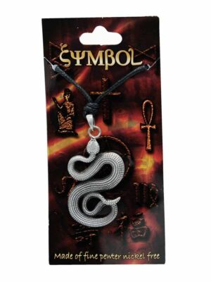 Pewter Pendant Snake
