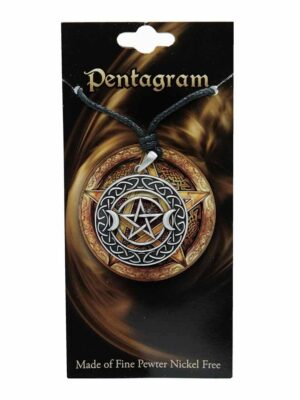 Pewter Pendant Celtic Penta