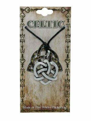 Pewter Pendant Celtic Heart