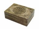 Box Rectangle Flower of Life 7X5"