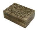 Box Rectangle Flowers 7X5"