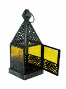 Lantern Candle Holder Yellow (East-Air Element)