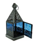 Lantern Candle Holder Blue (West-Water Element)