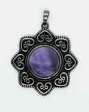 Pendant Flower Amethyst