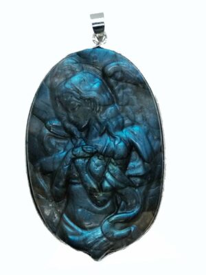 Pendant Labradorite Angel Cage