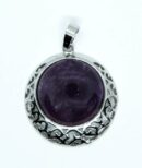Pendant Round Amethyst