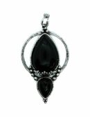 Pendant Drops Obsidian