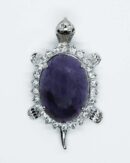 Pendant Turtle Amethyst