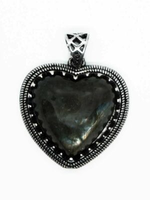 Pendant Heart Labradorite