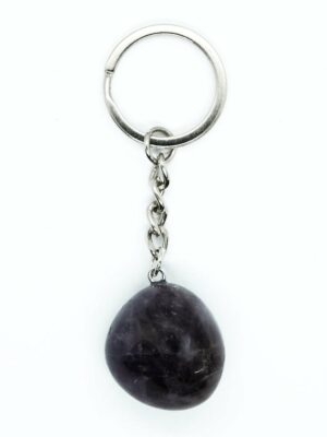 Keyring Amethyst Tumble