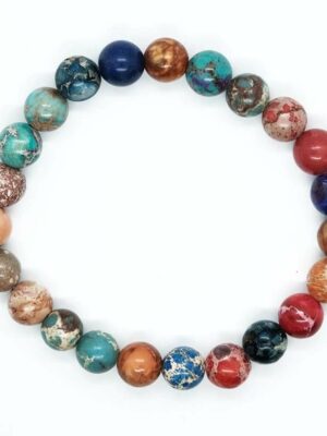 Bracelet 8mm Sedimental Jasper