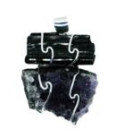 Pendant Tourmaline Amethyst
