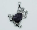 Pendant Frog Amethyst
