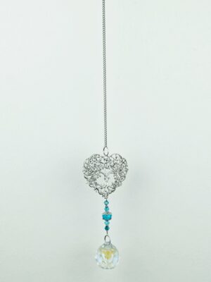 Suncatcher Tree of Life Heart
