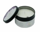 Candle Tin with Amethyst 8x5cm