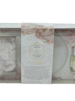Set Tray Rose Quartz and Oil