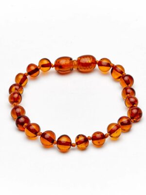 Amber Teething Bracelet For Kids
