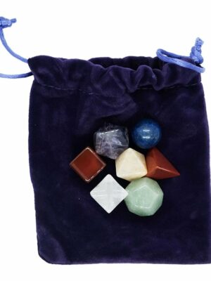 Crystal Set Platonic Chakra