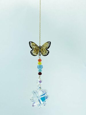 Suncatcher Butterfly Golden