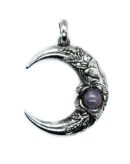 Pendant Moon Rose Quartz