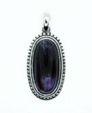 Pendant Oval Amethyst