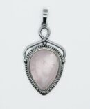 Pendant Drop Rose Quartz