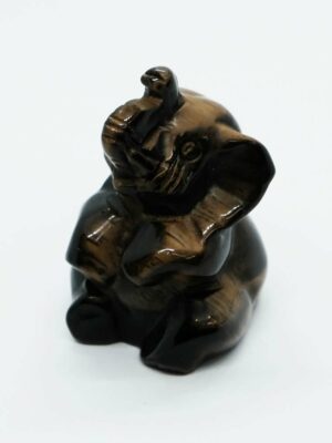 Elephant Baby 40mm Tiger Eye