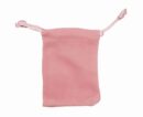 Pouch Pink Velvet 5x7cm. 10PCS