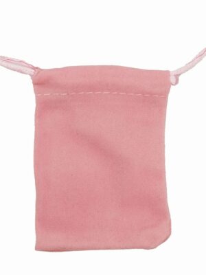 Pouch Pink Velvet 5x7cm. 10PCS