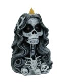 Backflow Burner Lady Skeleton