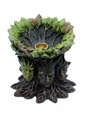 Incense Holder 3-Faced Treeman