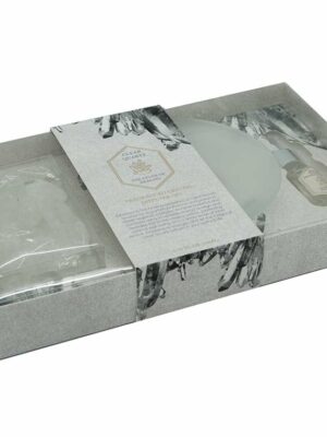 Set Tray Clear Quartz and Oil