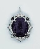 Pendant Oval Amethyst