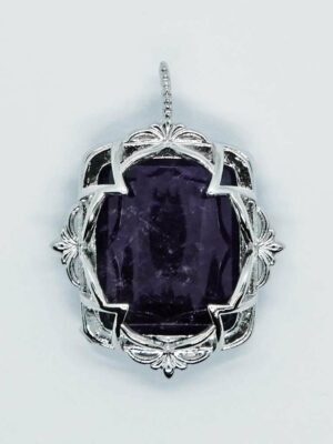 Pendant Oval Amethyst
