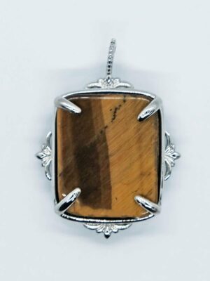 Pendant Oval Tigers eye
