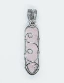 Pendant Point Wired Rose Qz