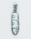 Pendant Point Wired Opalite