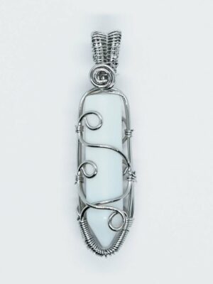 Pendant Point Wired Opalite