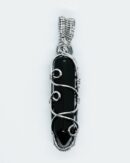 Pendant Point Wired Obsidian