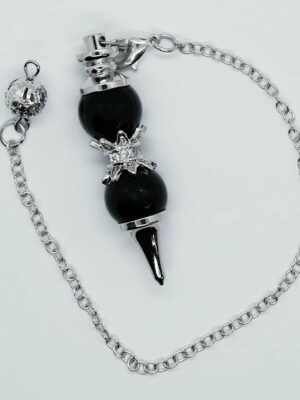 Pendulum Dorje Obsidian
