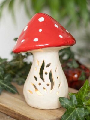 T-light Holder Mushroom 14cm