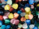 Stone Heart Cat's Eye 30mm. 1PC