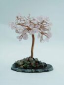Tree Chip Rose Quartz On Agate