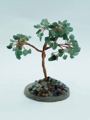 Tree Chip Aventurine On Agate