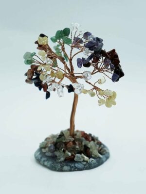 Tree Chip Multi On Agate Base