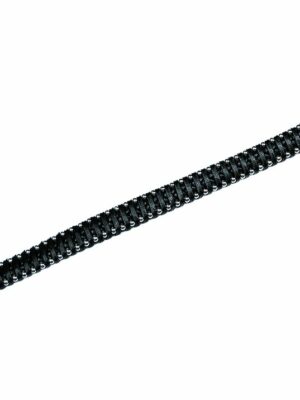 Bracelet Leather Steel Zipper