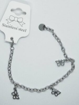 Bracelet Stainless Butterfly