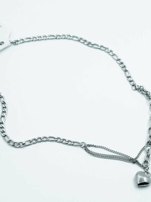 Necklace Stainless Steel Heart